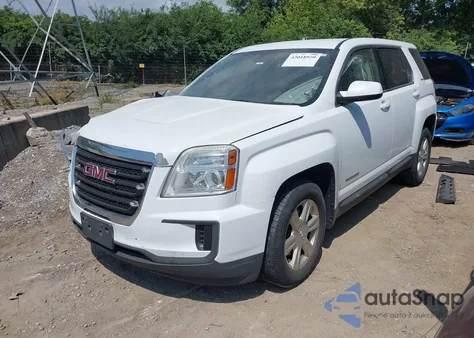 2016 GMC Terrain Sle-1 из США, поврежденный, VIN 2GKALMEKXG6281145